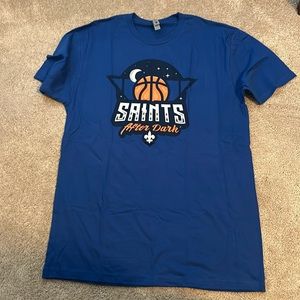 St. Mary’s Cotton T-shirt in blue